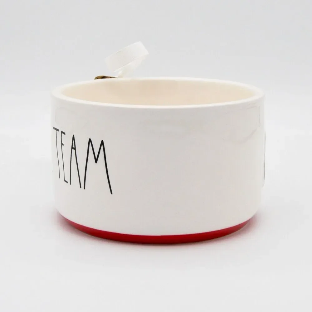 Rae Dunn Peanuts Football Soup Mug, #1 Team, Snoopy & Peanuts Gang, Ceramic, New - Picture 4 of 9
